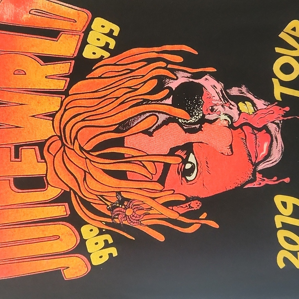 Juice Wrld Rare “Death Race For Love” 2019 Concert Merch Tour Shirt Men's M - Picture 3 of 7